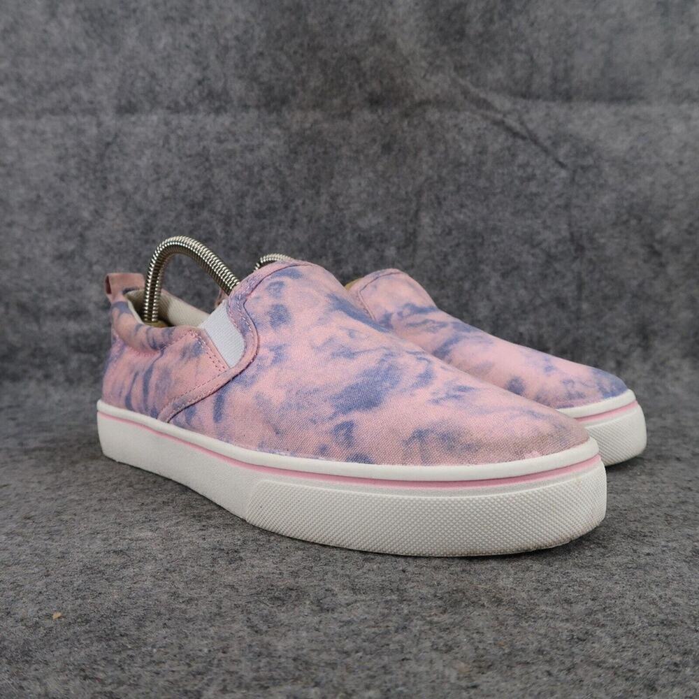Wonder Nation Shoes Kids 5 Sneakers Slip On Tie Dye Casual Comfort Pink Purple